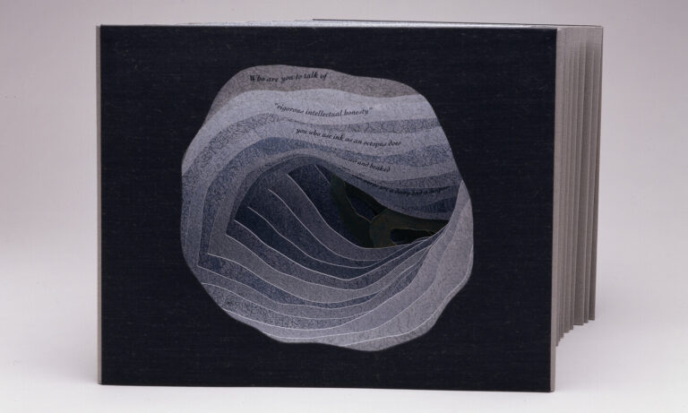 Julie Chen, Octopus, 1992; Letterpress on paper, 10 3/4 x 13 1/2 in.; National Museum of Women in the Arts, Purchased with grant funds provided by the United States Department of Education; © Julie Chen