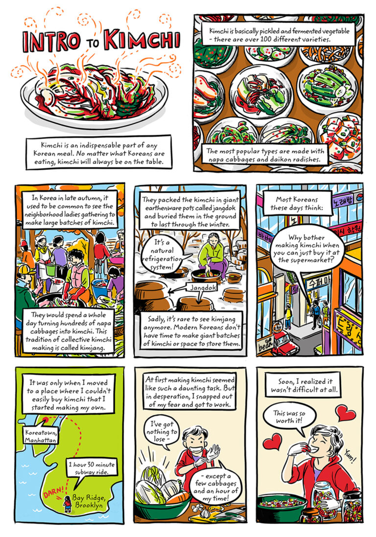 Robin Ha, Cook Korean!, 2016; Courtesy of Betty Boyd Dettre Library & Research Center, National Museum of Women in the Arts