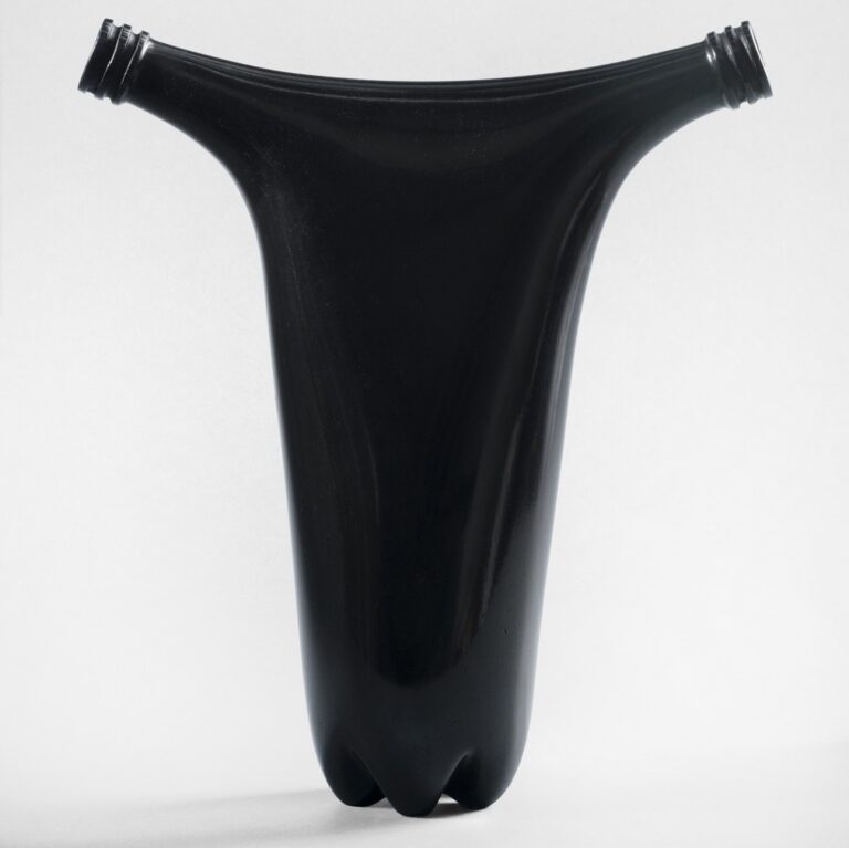 Jami Porter Lara, LDS-MHB-2LBR-0515CE-05, 2015; Pit-fired clay, 4.25 x 12 in.;  On loan from Christian Waguespack; Photo by Addison Doty