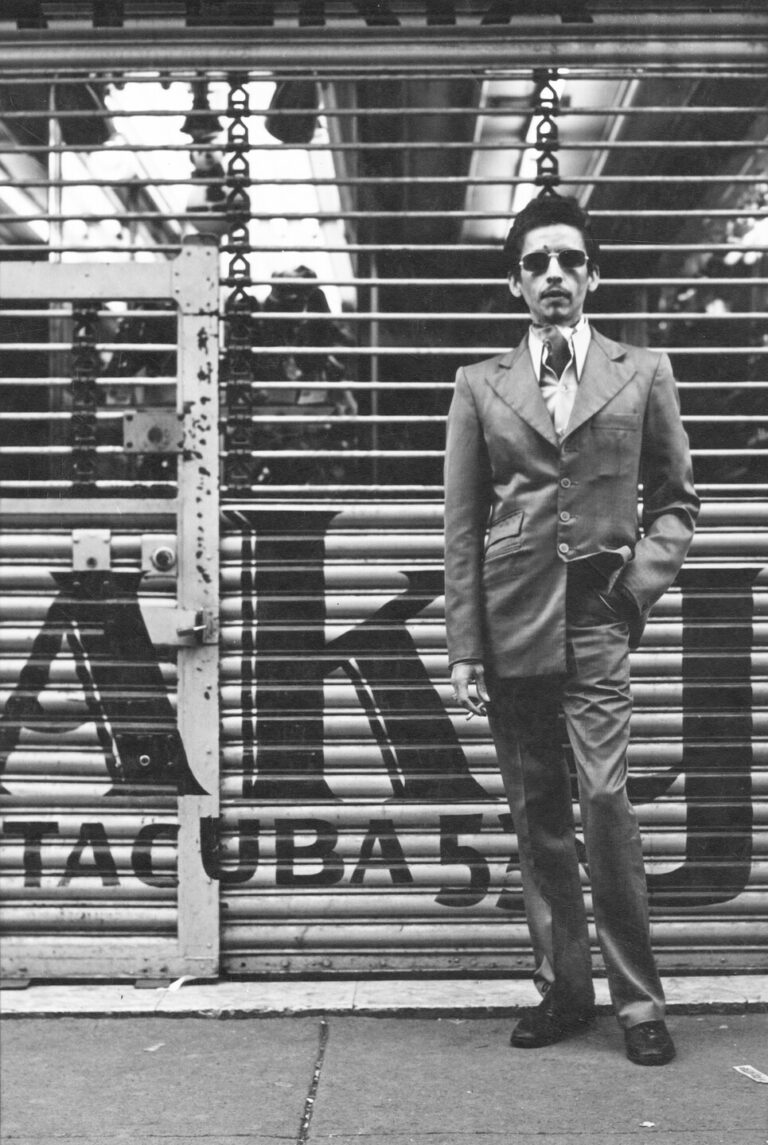 Graciela Iturbide, Pachuco, Mexico City, 1972; Gelatin silver print, 10 ⅛ x 6 ¾ in.; Collection of Galería López Quiroga; © Graciela Iturbide