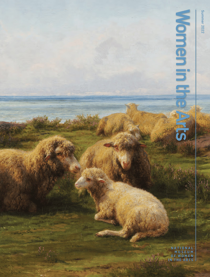 Cover of the Summer 2022 Women in the Arts magazine